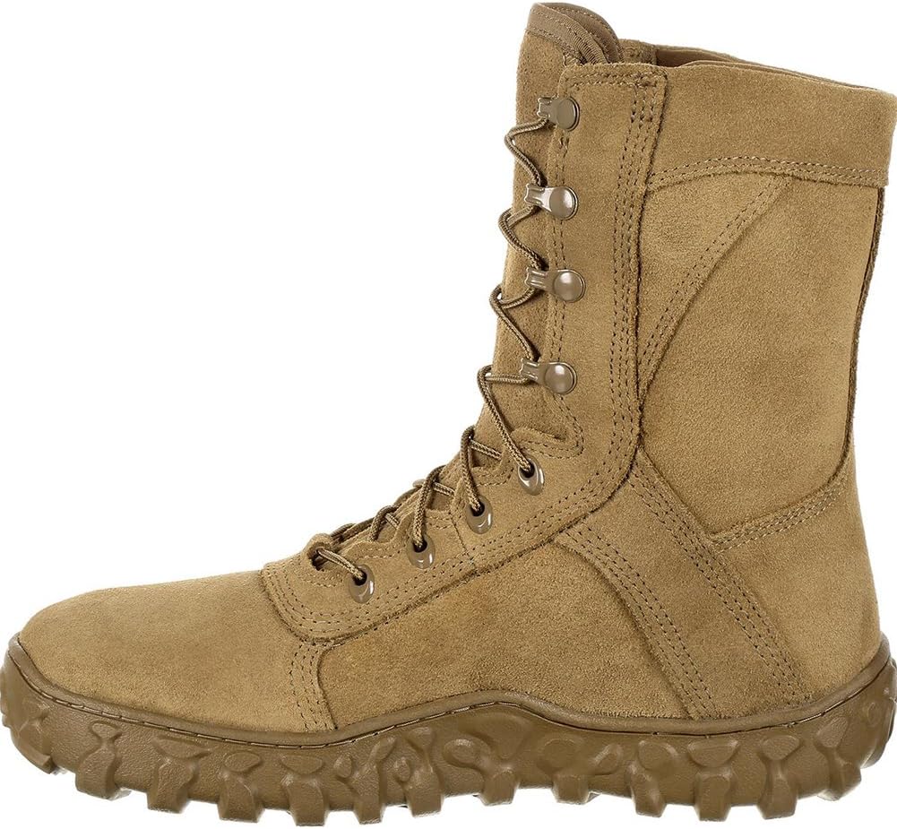 Rocky Men's 8'' S2V Tactical Military Boots Coyote Brown