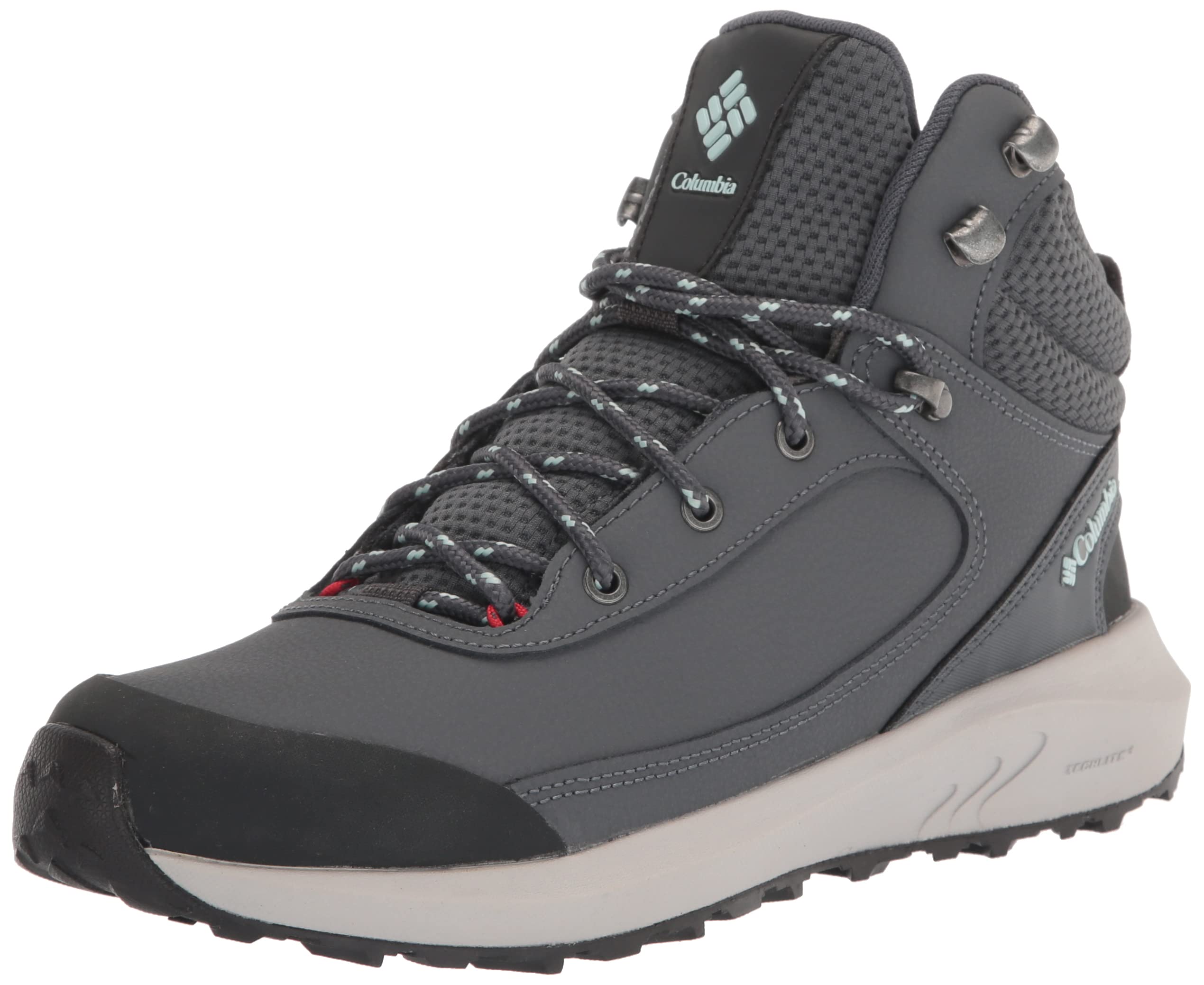 Columbia Trailstorm Hiker Mid, Zapatos de Senderismo Mujer, Graphite Ice Morn, 36 EU