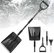 Snow Shovel for Car and Driveway, Upgraded 42.5