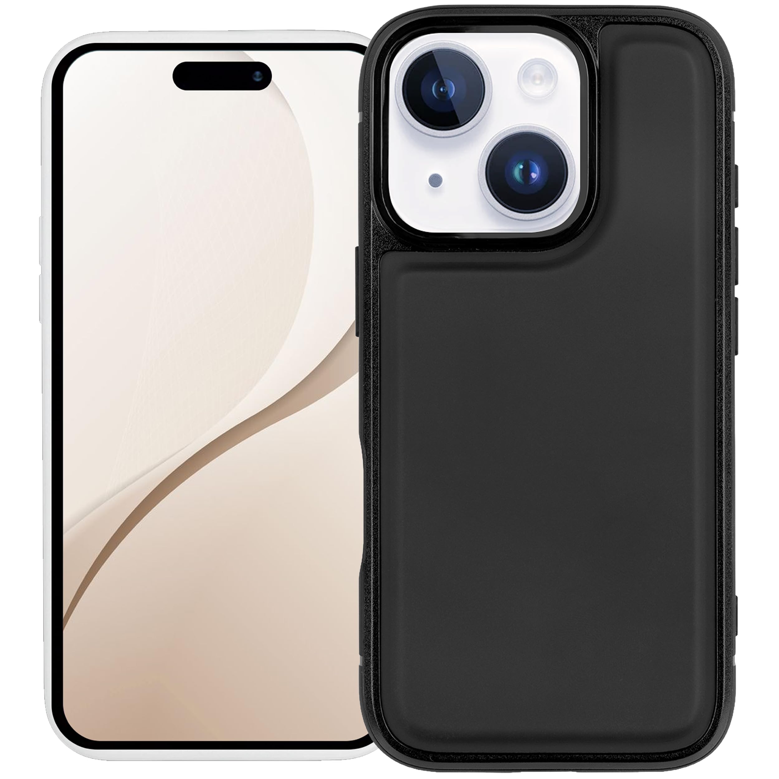 Walli Custodie magnetiche per iPhone 15, compatibile con portafoglio