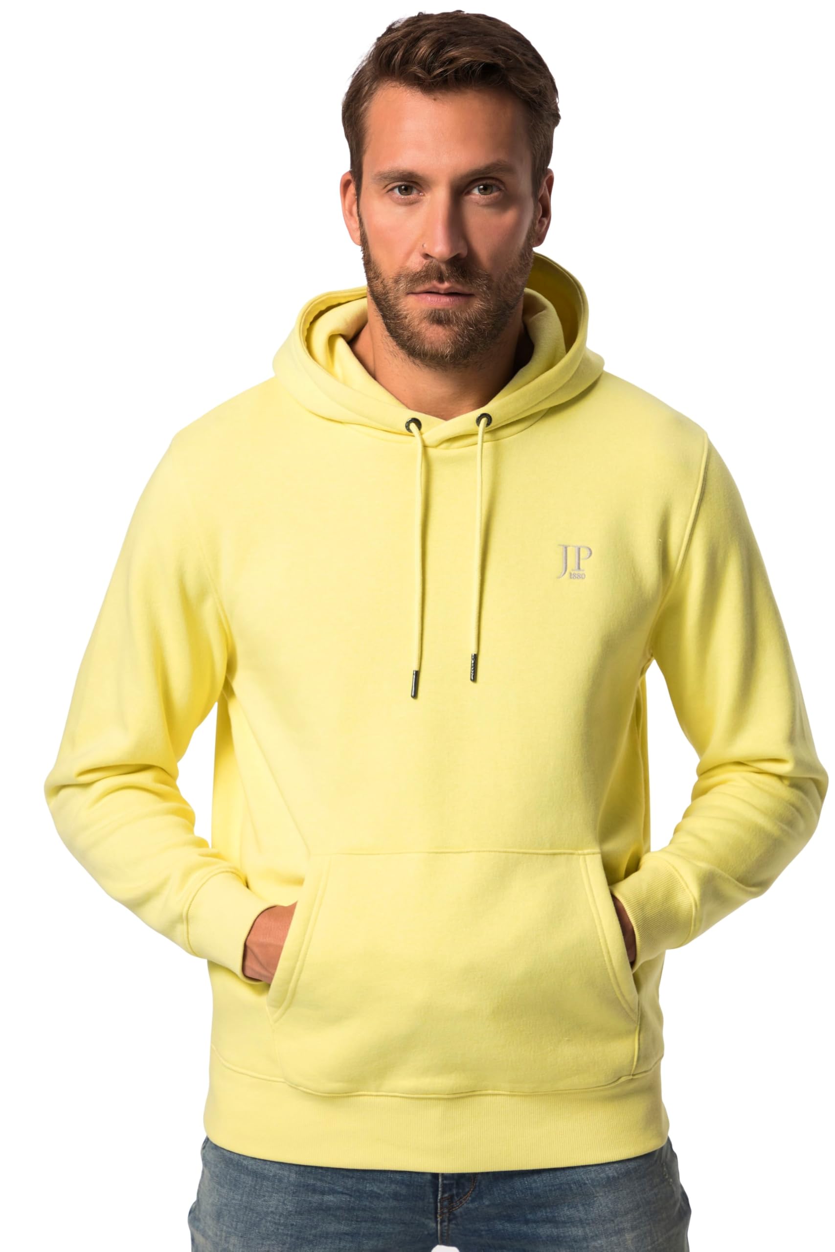 JP 1880 Herren große Größen Übergrößen Menswear L-8XL Hoodie, Kapuze, Kängurutasche 825950