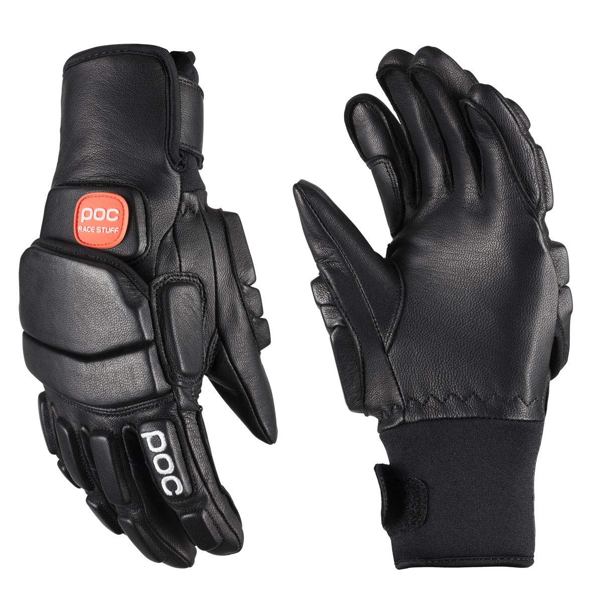 POC Handschuhe Super Palm Comp, Unisex Kinder, schwarz (Uranium Black), 8 Jahre Sport & Freizeit