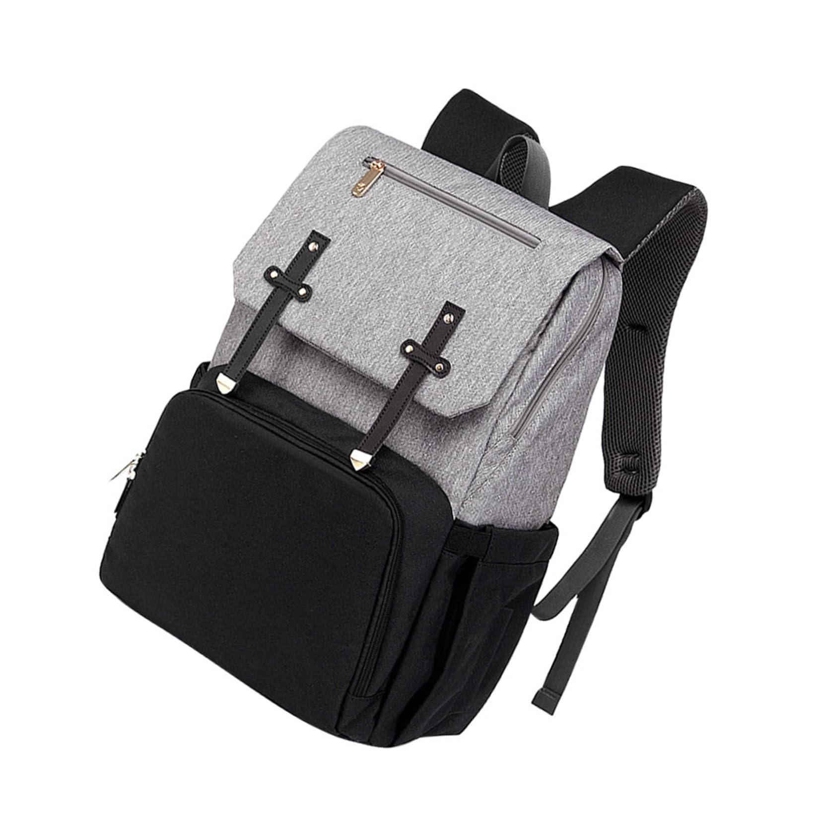 DECHOUS Wickelrucksack aus Oxford Stoff mit Doppelter Schultertasche Großer Mehrzweck und Großem Fassungsvermögen für Mamas und Babys zur Nutzung Unterwegs