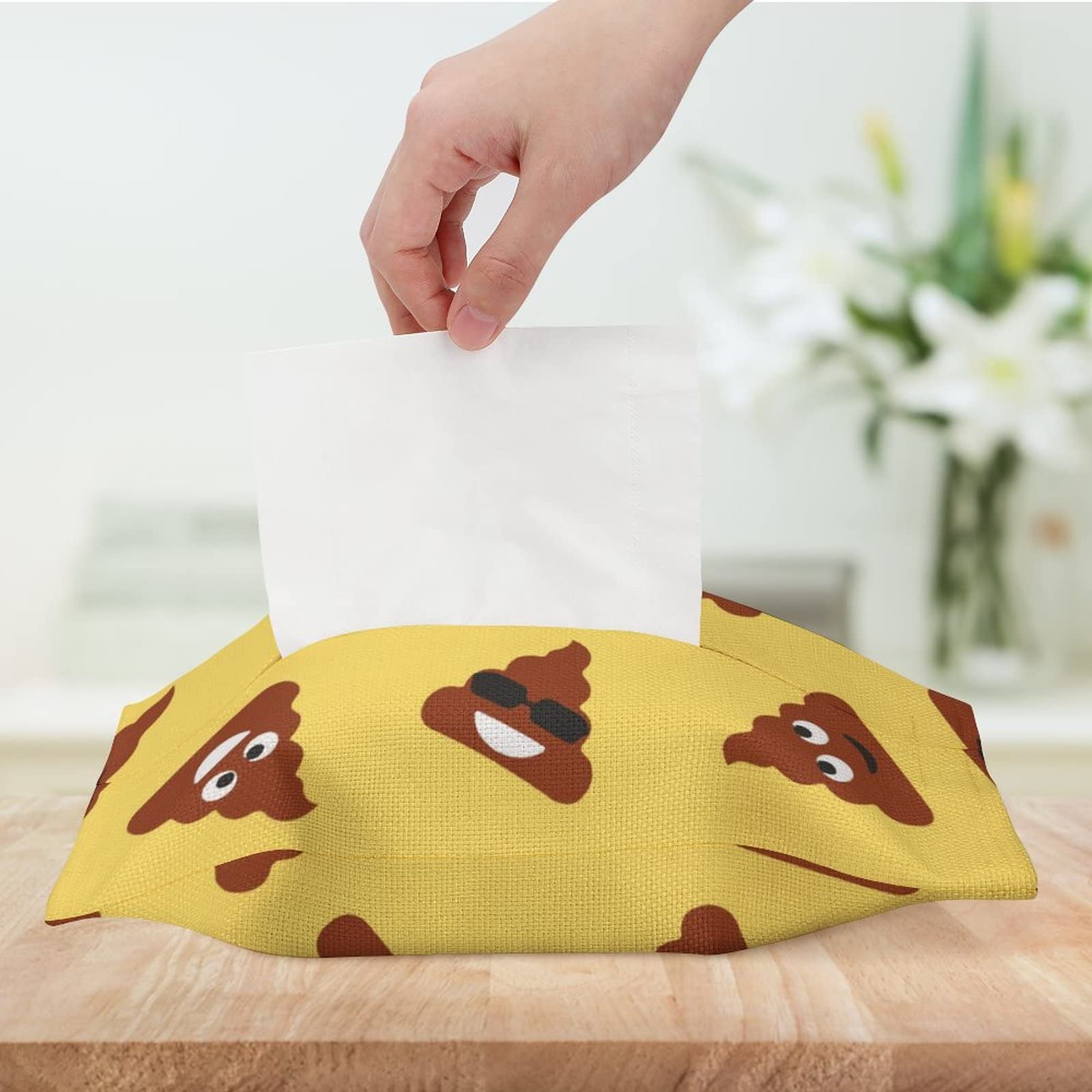 Amazon｜ティッシュケース うんこ 面白い ティッシュホルダー 綿と