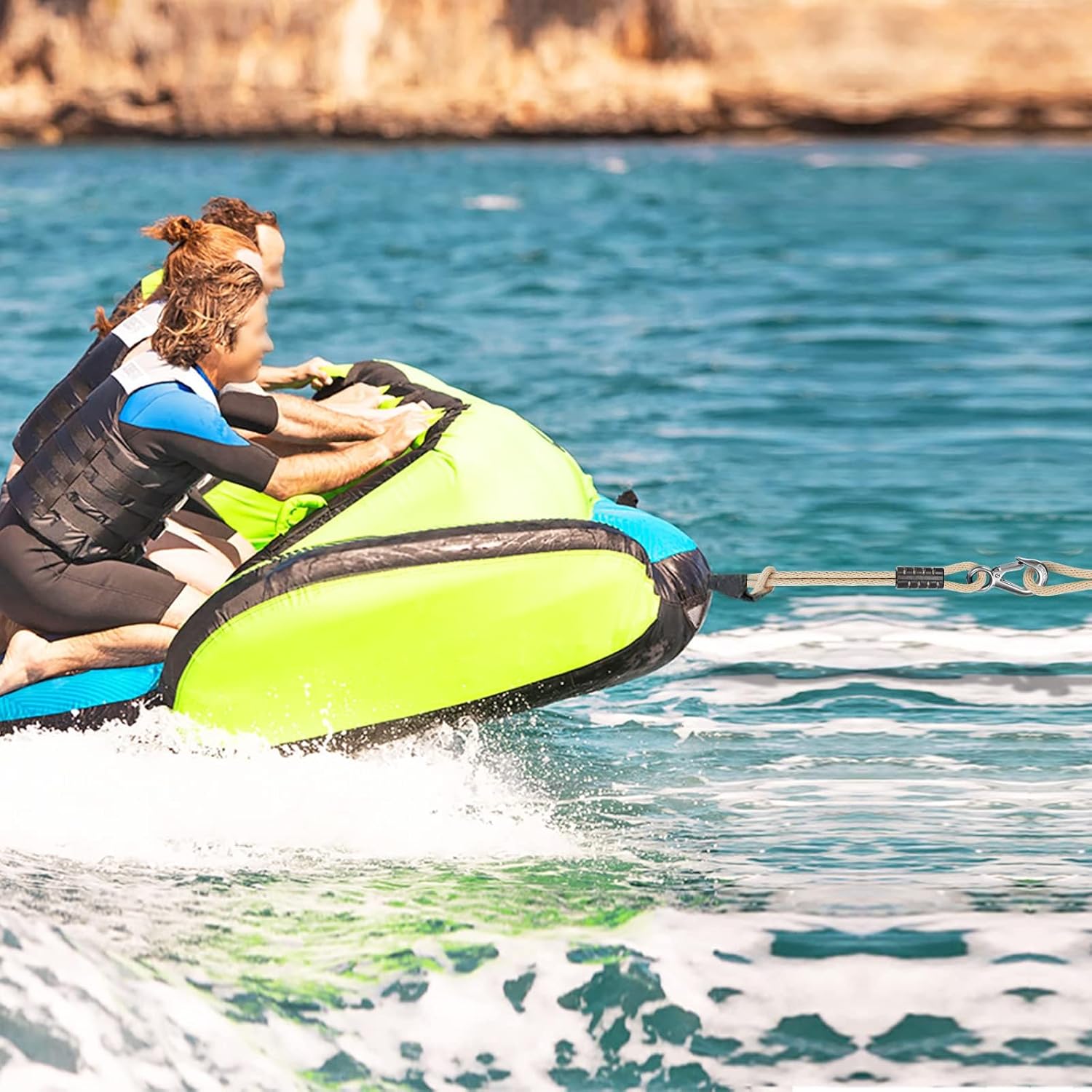 BeneLabel 1 Pcs Tree Swing Rope, 19 inch, Hammock Tree Swing Hanging Strap, Heavy Duty Hook, for Indoor Outdoor Swing Hammock Playground Set Accessories, Raw White 4 7136REOTS3L. AC SL1500