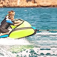 Vista 5 de BeneLabel 1 Pieza Cuerda para Columpio de Árbol, 19 pulgadas, Correa Colgante para Columpio de Hamaca de Árbol, Gancho Resistente, para Accesorios