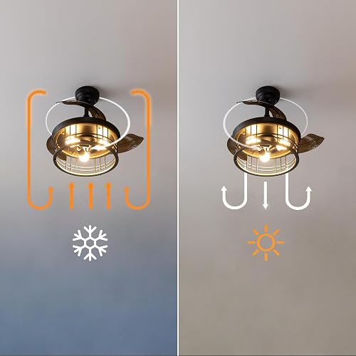 Cecotec - Ventilateur de Plafond avec Lumière EnergySilence Aero 3600 Invisible Natural Style - 25 W, Diamètre 91 cm, Télécommande, Minuterie 8 Heures, 6 Vitesses et 3 Pales, Été/Hiver - 3