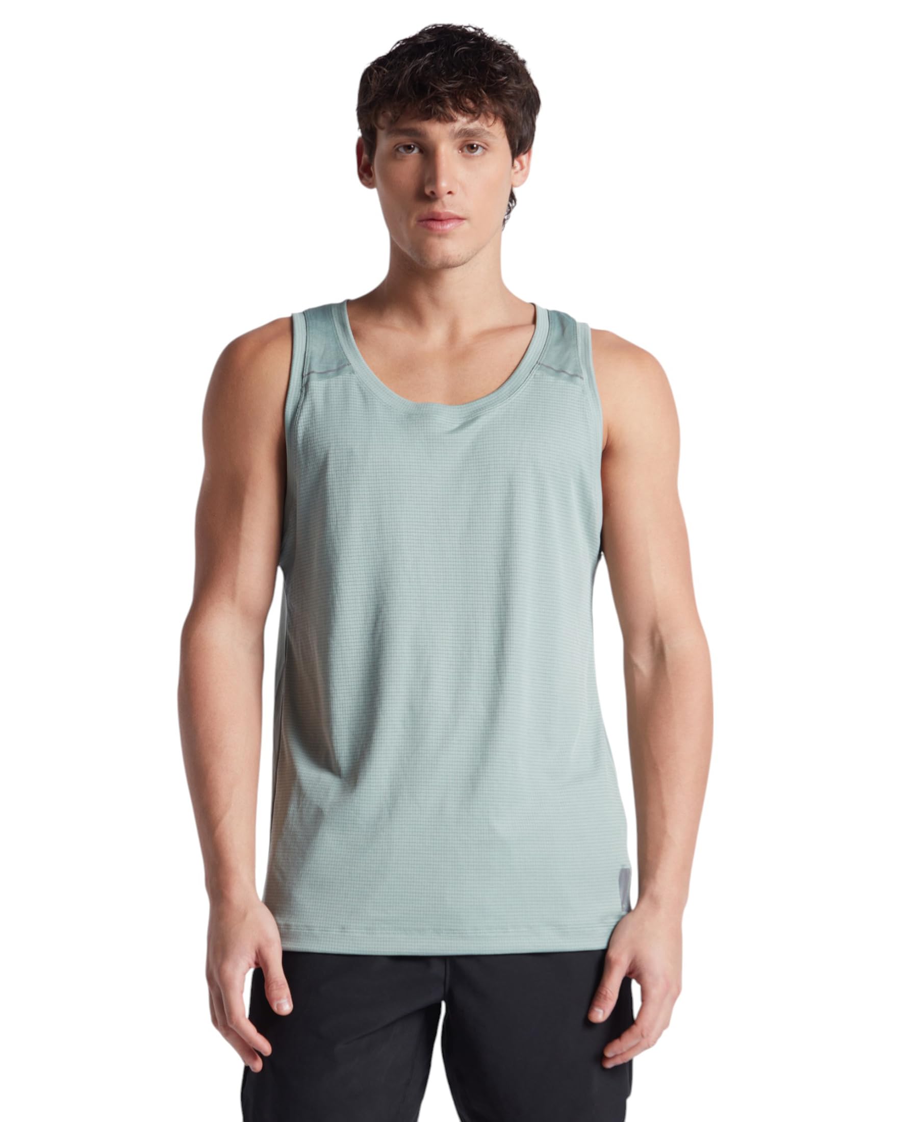 jockey MV57 Men's Lightweight Microfiber Solid Active Wear Tank Top with Breathable Mesh-picture-43