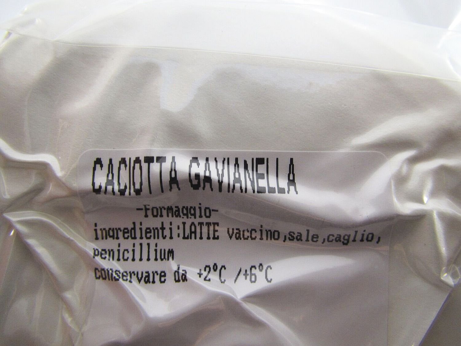 Caciotta ca. 650 gr. - Caseificio di Sesto