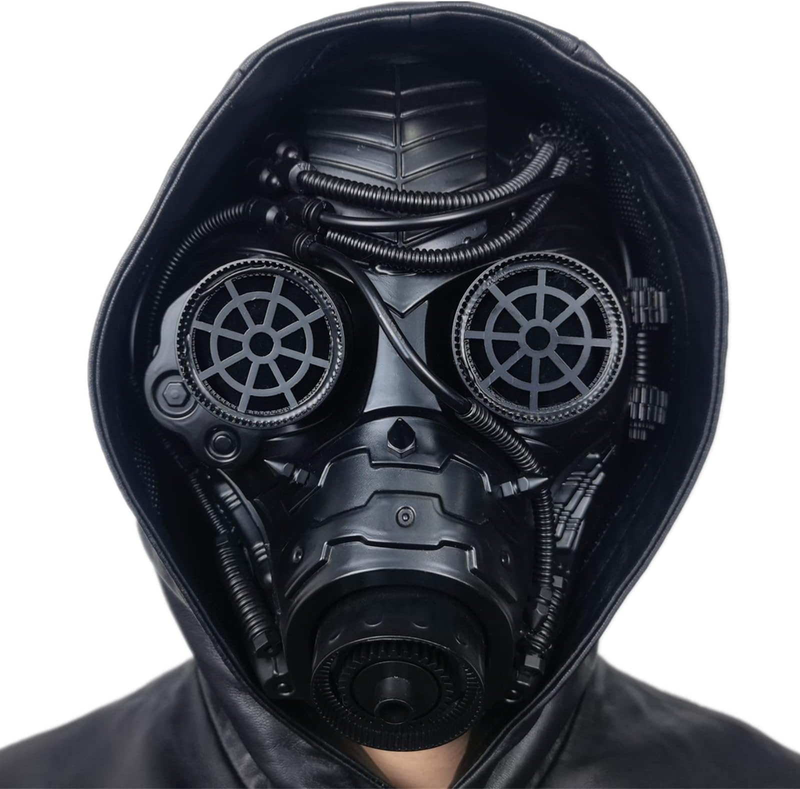 Steampunk Gothic Submarine Gas Mask,Black Masquerade Mask For Halloween Costume Party/Phantom Of The Opera/Mardi Gras Ball