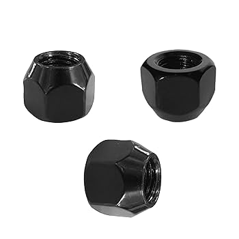 20 X ALLOY WHEEL NUTS OPEN ENDED FORD 1/2" UNF 19MM HEX STUDS