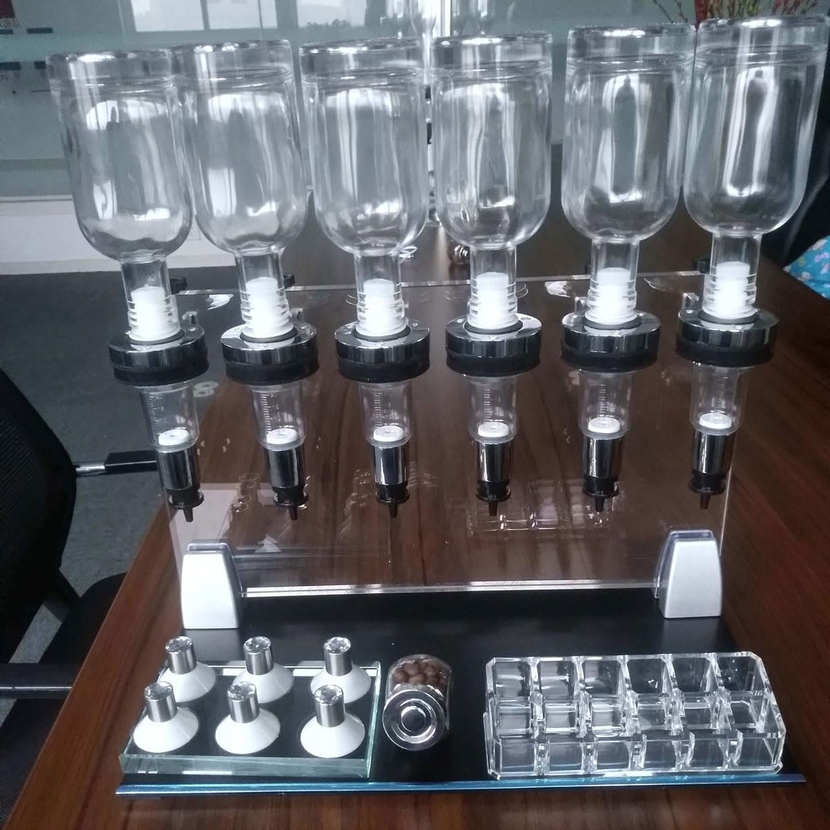 Set dispenser manuale per profumi, con flusso regolabile, per negozi e bar