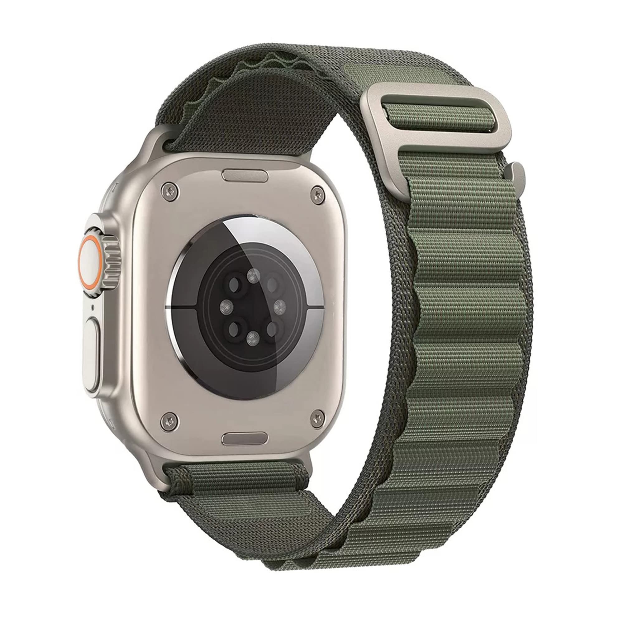 DailyObjects Green Ridge Loop Watchband Compatible with Apple Watch (38/40/41mm) For Series 9 8 7 6 5 4 3 SE SE2 (Watch not Included) (B0BQ75RM82) Amazon Price History, Amazon Price Tracker