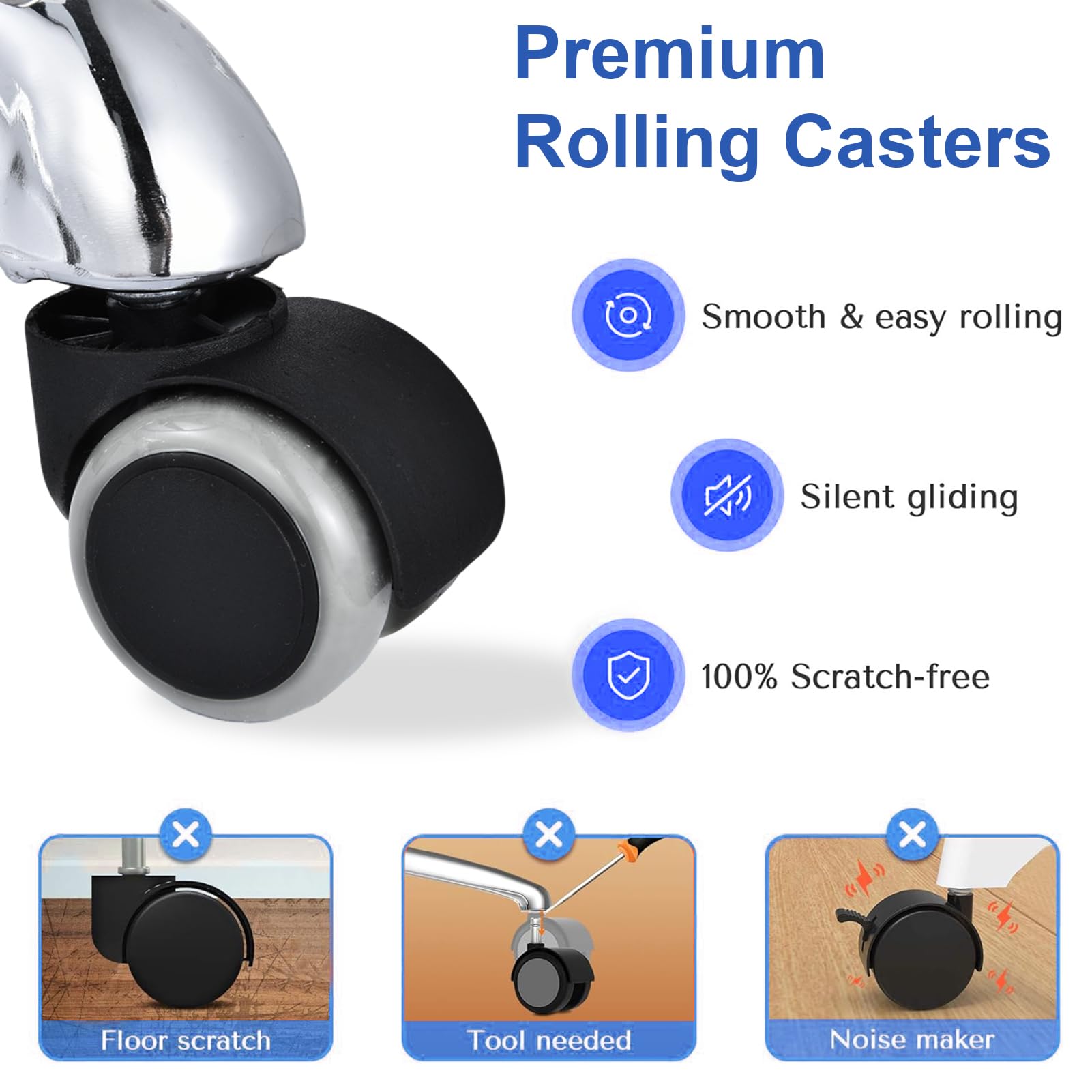 Genérico Taburete con Respaldo y reposapiés, Giratorio hidráulico de Alta Resistencia, Altura Ajustable, Silla para salón, SPA, estética, masajes, clínica dentals y Oficina en casa - Negro