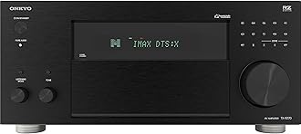Onkyo TX-RZ70 11.2-Channel AV Receiver - 140 Watts Per Channel, Dirac Live Out of Box, Works with Sonos Certified, THX Certified and More
