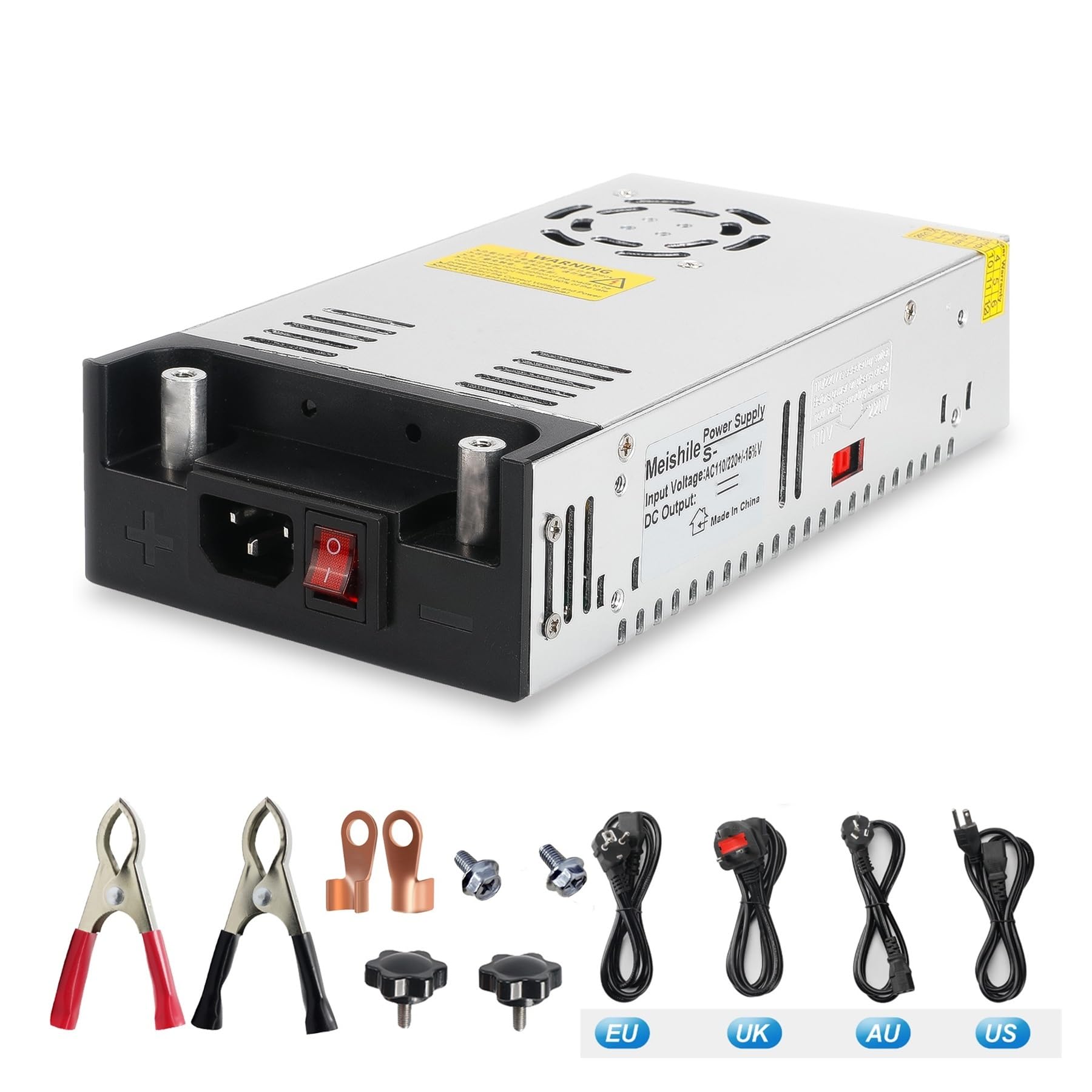 Fuente de alimentación conmutada SMPS CA a CC 12V 24V 36V 48V 60V transformador 5A 8A 10A 15A 20A 25A 30A 40A 50A 600W 480W 360W(360W)