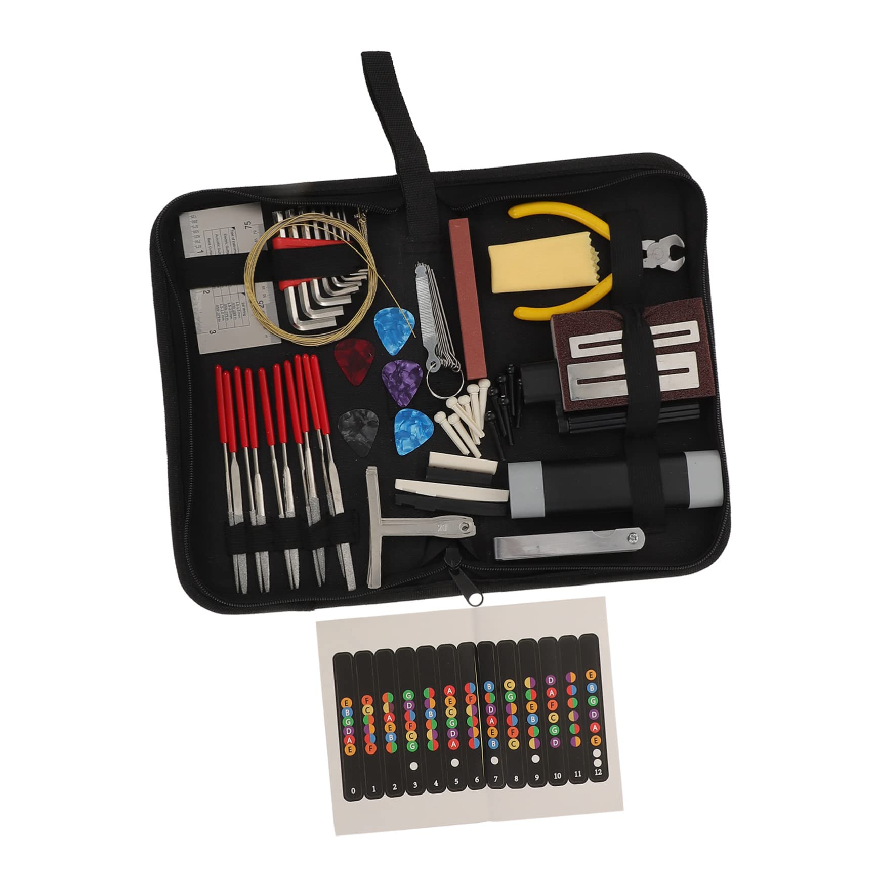 VICASKY 72piezas Kit De De Reparación De De Equipos De Limpieza Portátiles Para De Accesorios Prácticos De Reparación y Cuidado De Instrumentos
