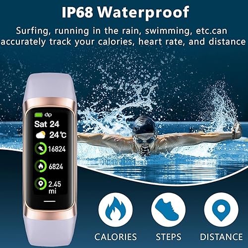 Miniatura 4 de Reloj inteligente con rastreador de actividad y actividad AMOLED de 1.10 pulgadas, pantalla táctil a color, reloj inteligente con frecuencia