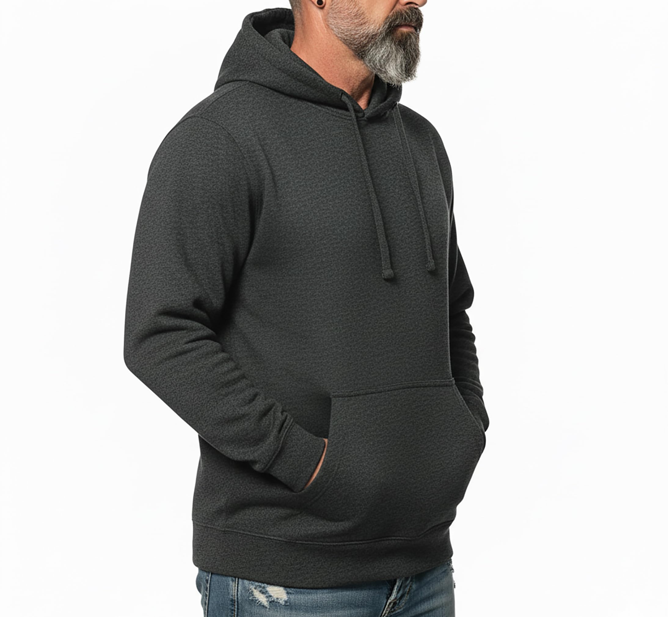 ROCK-IT Apparel Bluza z kapturem dla mężczyzn – miękka i ciężka tkanina premium [rozmiar S-5XL] regularny krój – z kieszenią typu kangurka