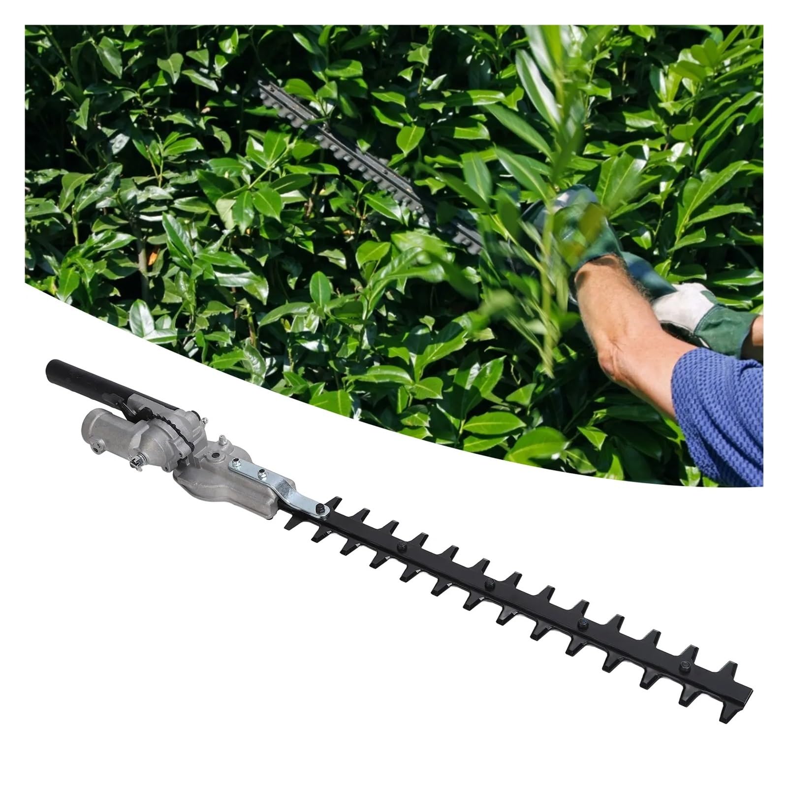 Genérico Cuchilla Cortasetos de 26 mm, repuestos for desbrozadoras, Cortasetos, Cabezal de Corte, Accesorios de jardín