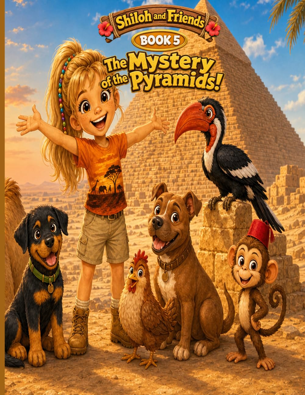 Shiloh and Friends: The Mystery of the Pyramids!: An Egyptian Adventure (Shiloh and Friends African Adventures)