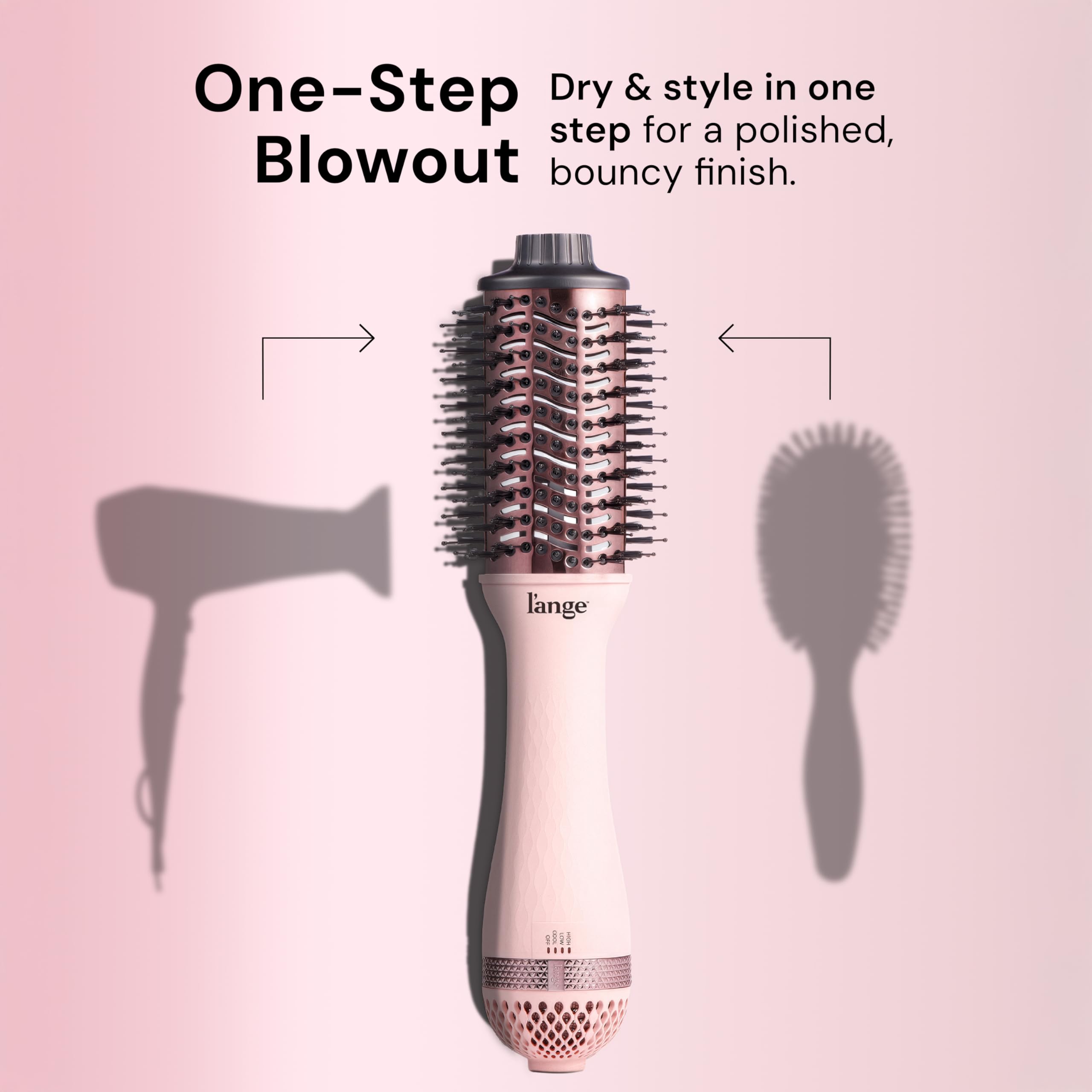 L'ANGE Hair Le Volume Blow Dryer Brush - Frizz Control -2