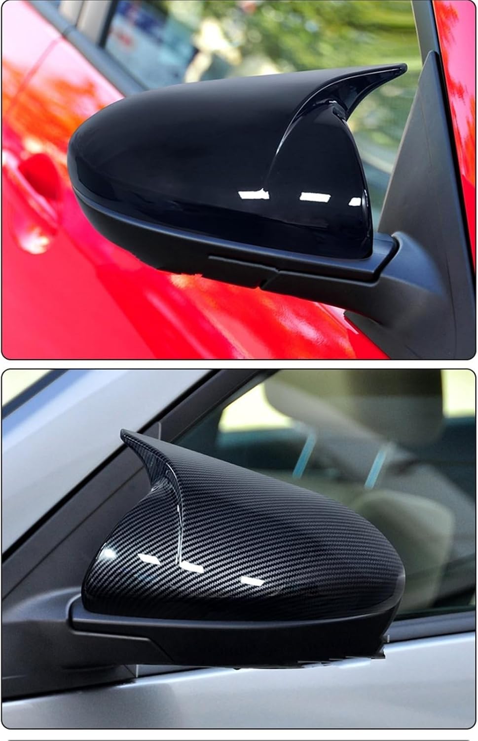 Wing Mirror Housing for Mazda 2 3 2009 2010 2011 2012 Car Rearview Mirror Cover Cap Housing Wing Side Mirror Shell Rear Mirror Cap