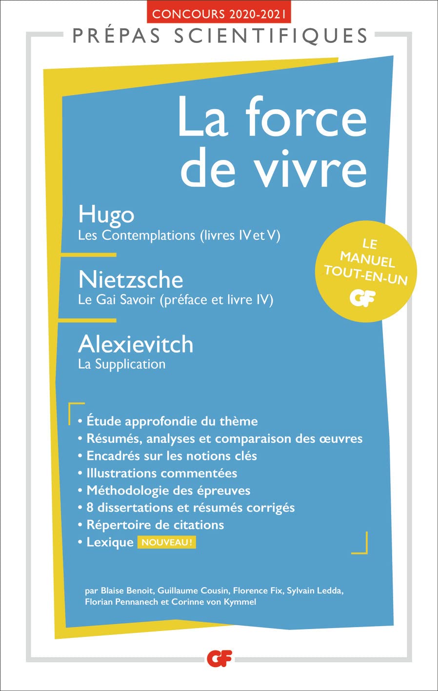 La force de vivre: Prépas scientifiques 2020-2021