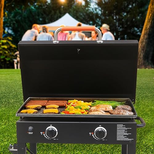 Miniatura 8 de CANDANA Tapa con bisagras para plancha Blackstone de 36 pulgadas