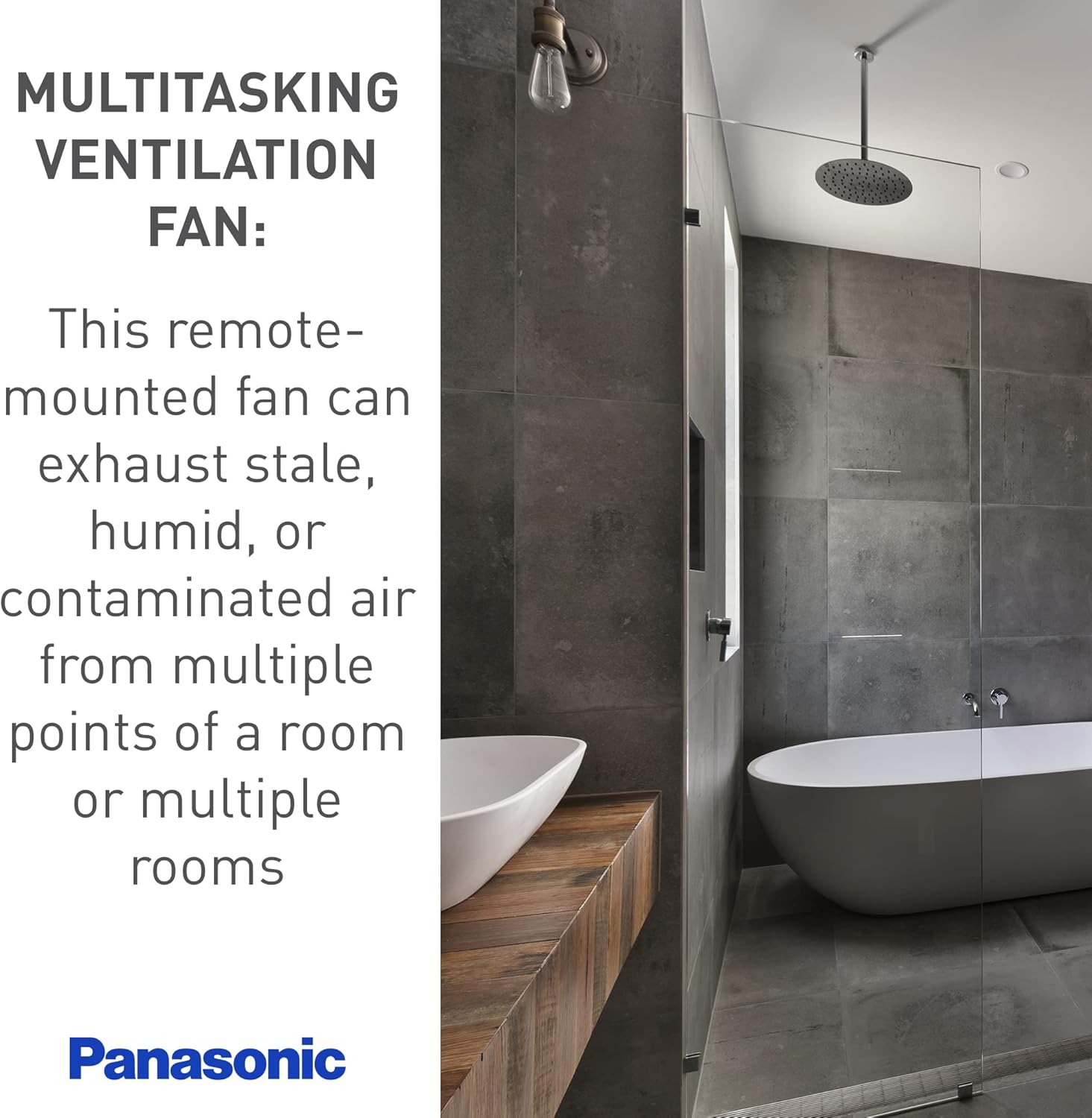 Panasonic Installation Kit for In-line Fans & ERVs, 6" Duct Double Inlet with 2 Grilles & Y-Adaptor, PC-NLF06D