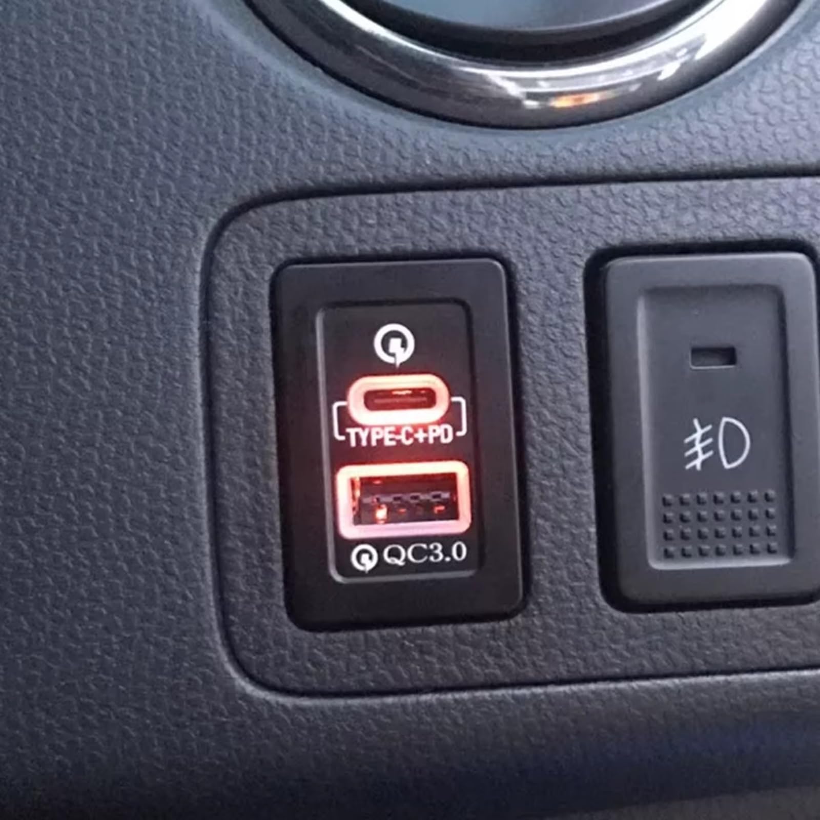 Prise USB Console Compatible Avec Suzuki Pour SX4 Pour Swift Pour Vitara Voiture Chargeur Rapide Pour Type C PD QC3.0 Interface Interface USB AUX voiture