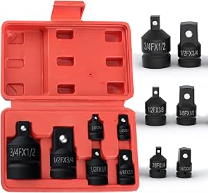 US PRO B4129 Mini Cricchetto Chiave A Cricchetto Corto 1/4 "3/8" 1/2 Stubby 3 Pezzi Set