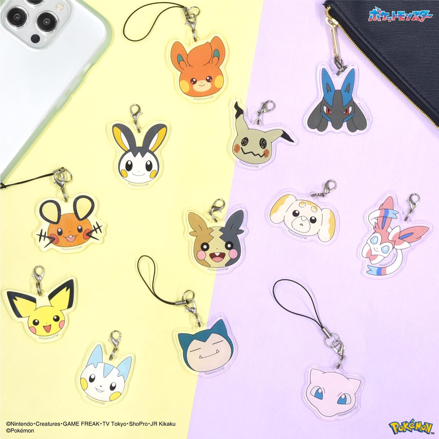 Gourmandies Pokemon Mobile Acrylic Strap
