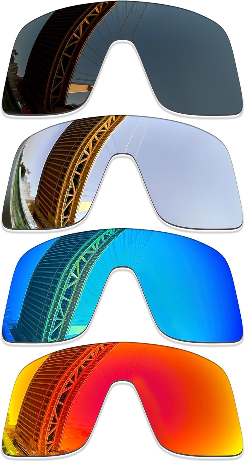 1.5MM Polarized Replacement Lenses for Oakley Sutro OO9406 Sunglasses, Anti-Scratch | Perfectly Fit