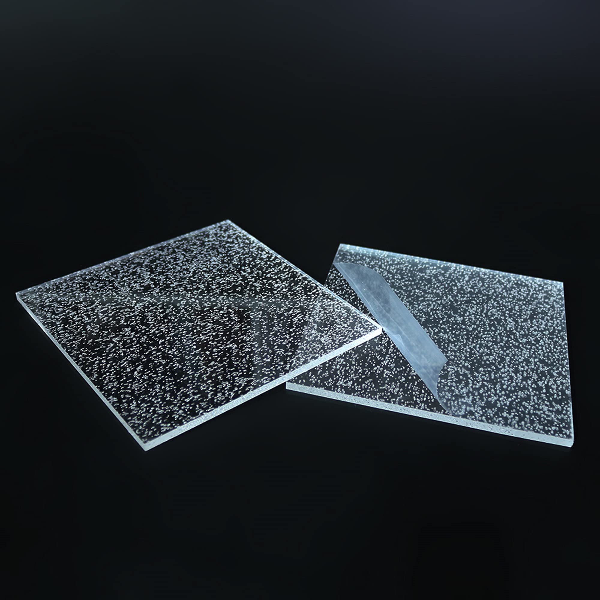 1/8’’Clear Acrylic Bubble Sheet, 12’’ Acrylic Small Bubble Sheet for Home Advertising Decoration