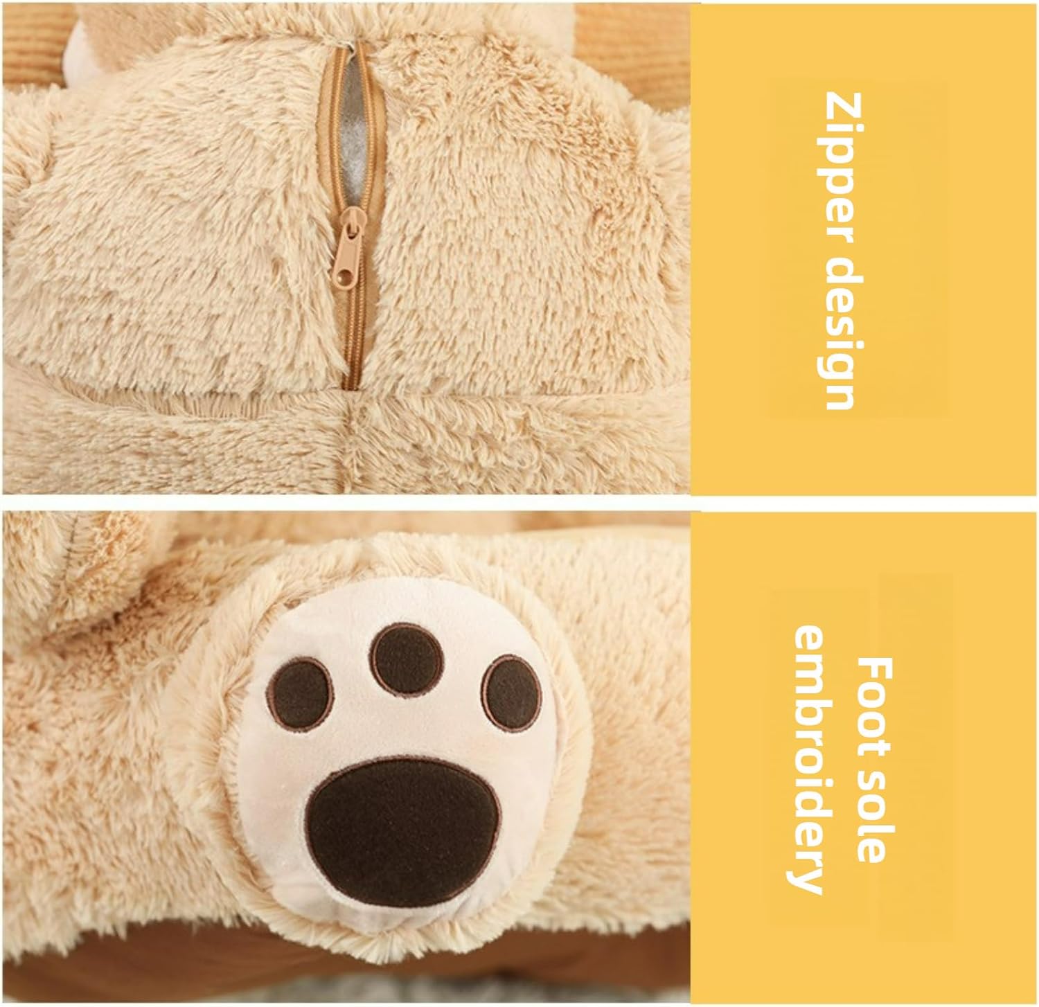 Cartoon Bean Bag Chair Small Kids Sofa Cute Couch Pouf Bear Armchair Kids Furniture Machine Washable (Monkey,with Filler)