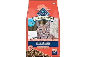 Wilderness High-Protein, Grain-Free Natural Dry Food for Adult Cats: Weight & Hairball Control