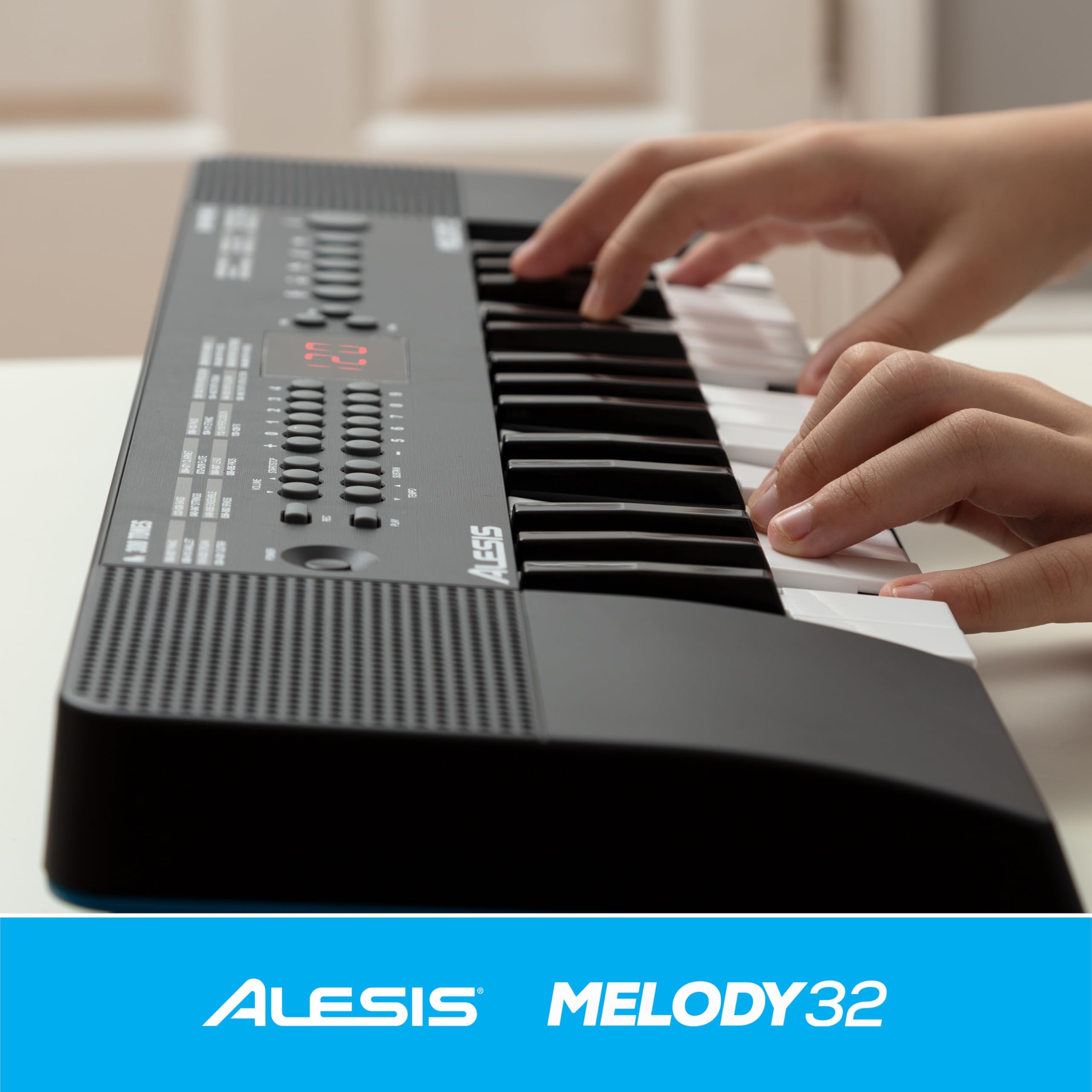 Alesis Melody 32 Tastiera Musicale 32 Tasti con Casse Integrate 300 Suoni USB-MIDI