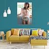 Minami Sato Miki Sexy Beautiful Legs Model Actress Swimsuit Photo Picture - Poster Wall Art Hot Girl Beautiful Woman Room Decor Canvas 12x18inch 30x45cm