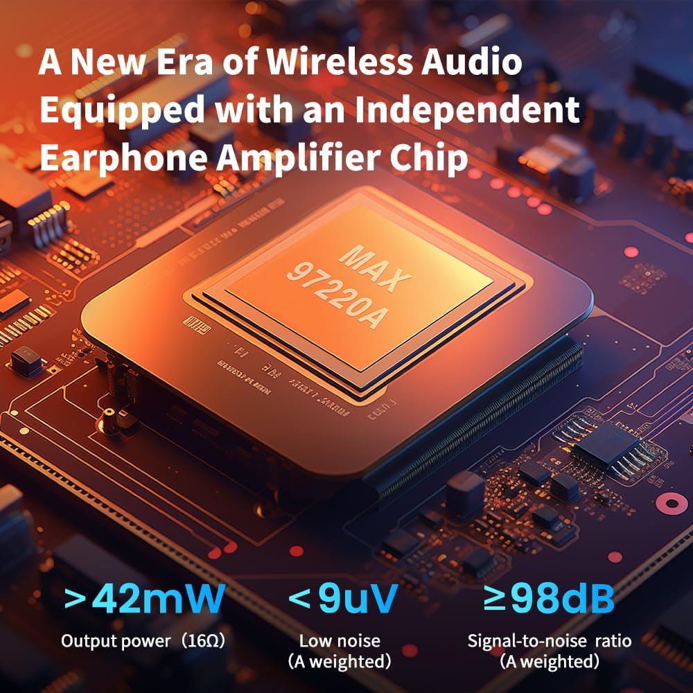 Independent earphone amplifier chip specifications