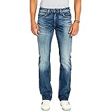 Buffalo David Bitton Mens Relaxed Straight Leg Driven Jean with Stretch Fabric