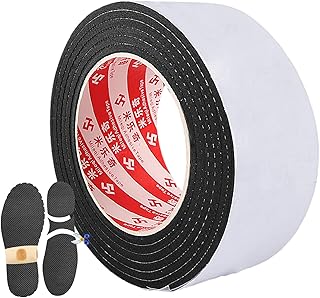 [Daraserh] 靴底修理 ゴムシート 滑り止めソールプロテクター ハイヒール用粘着性靴ソールカバー靴底プロテクタースニーカーソールプロテクター 耐摩耗性靴グリップ ヒール プロテクター 靴底補修用 滑り止めシート