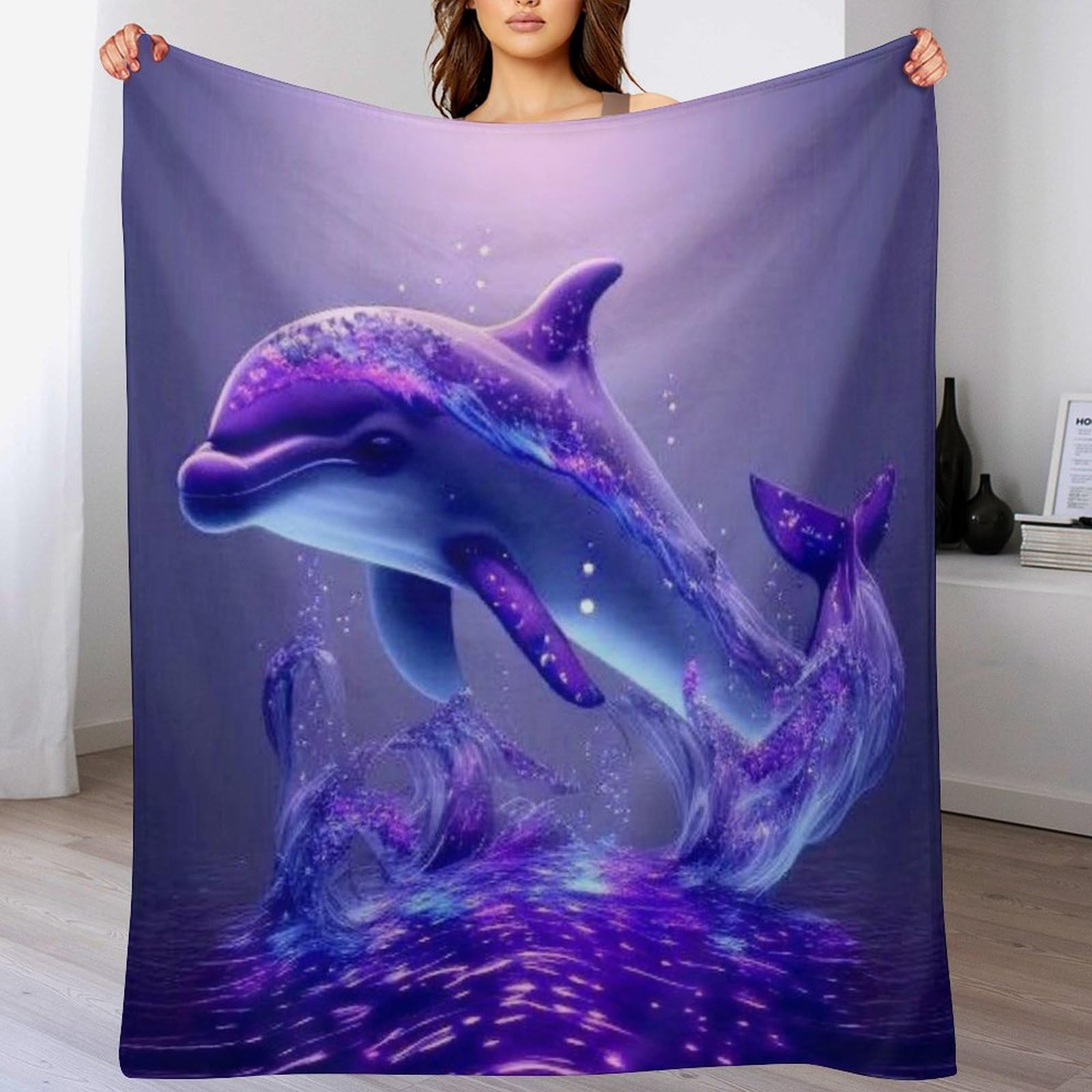 Manta de forro polar 3D con tacto extrasuave y calor térmico