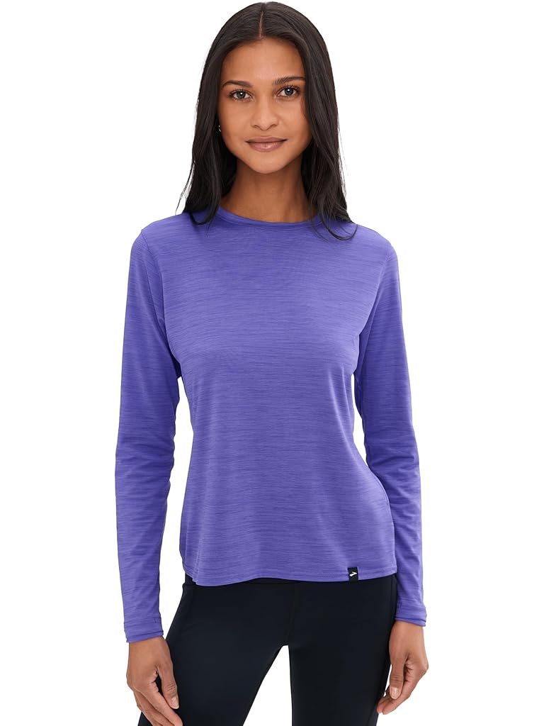 Burgundy Brooks Luxe Long Sleeve