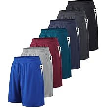 BALENNZ Athletic Shorts for Men with Pockets and Elastic Waistband Quick Dry Activewear