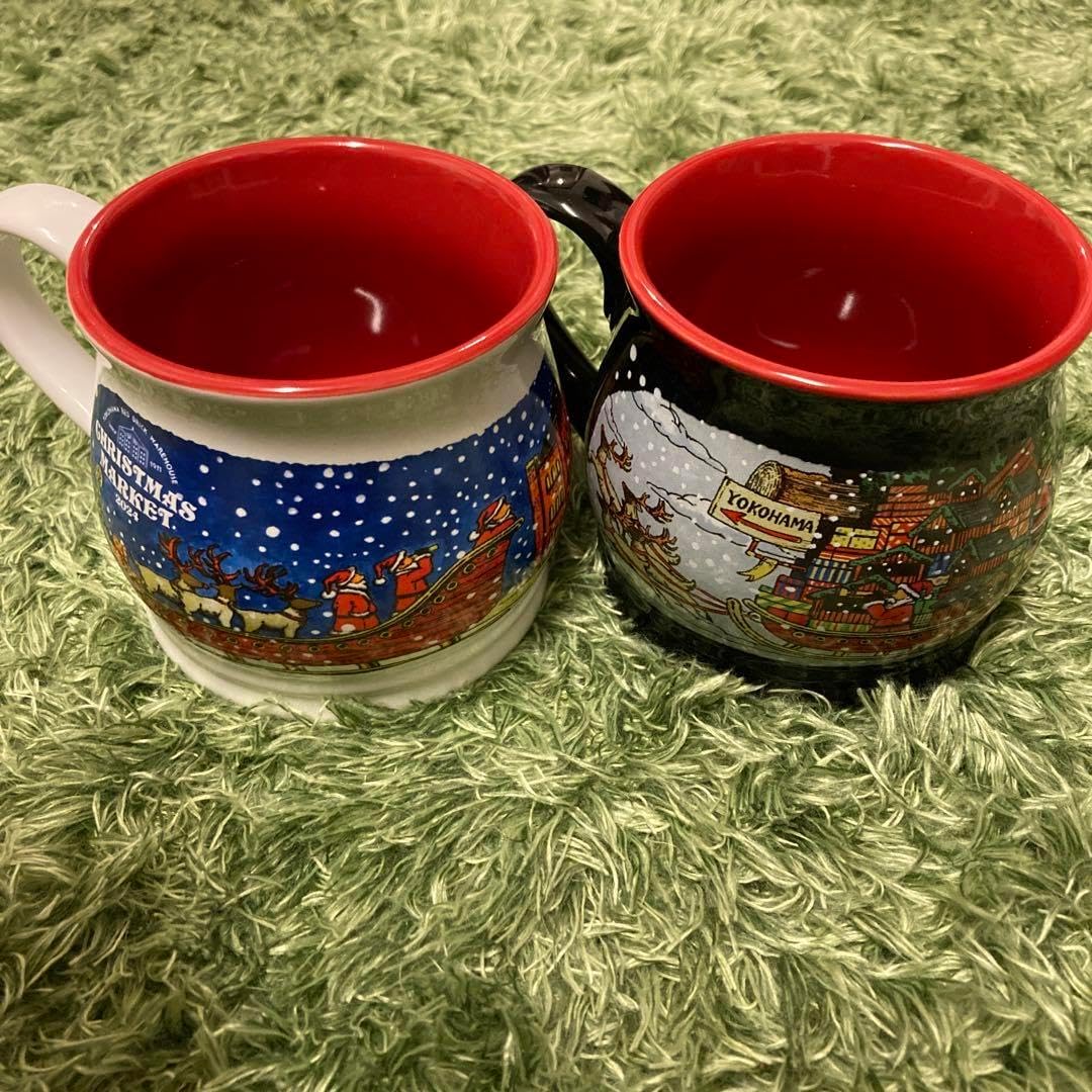 限定横浜赤レンガクリスマスマーケット マグカップ 2個セット 🌟横浜