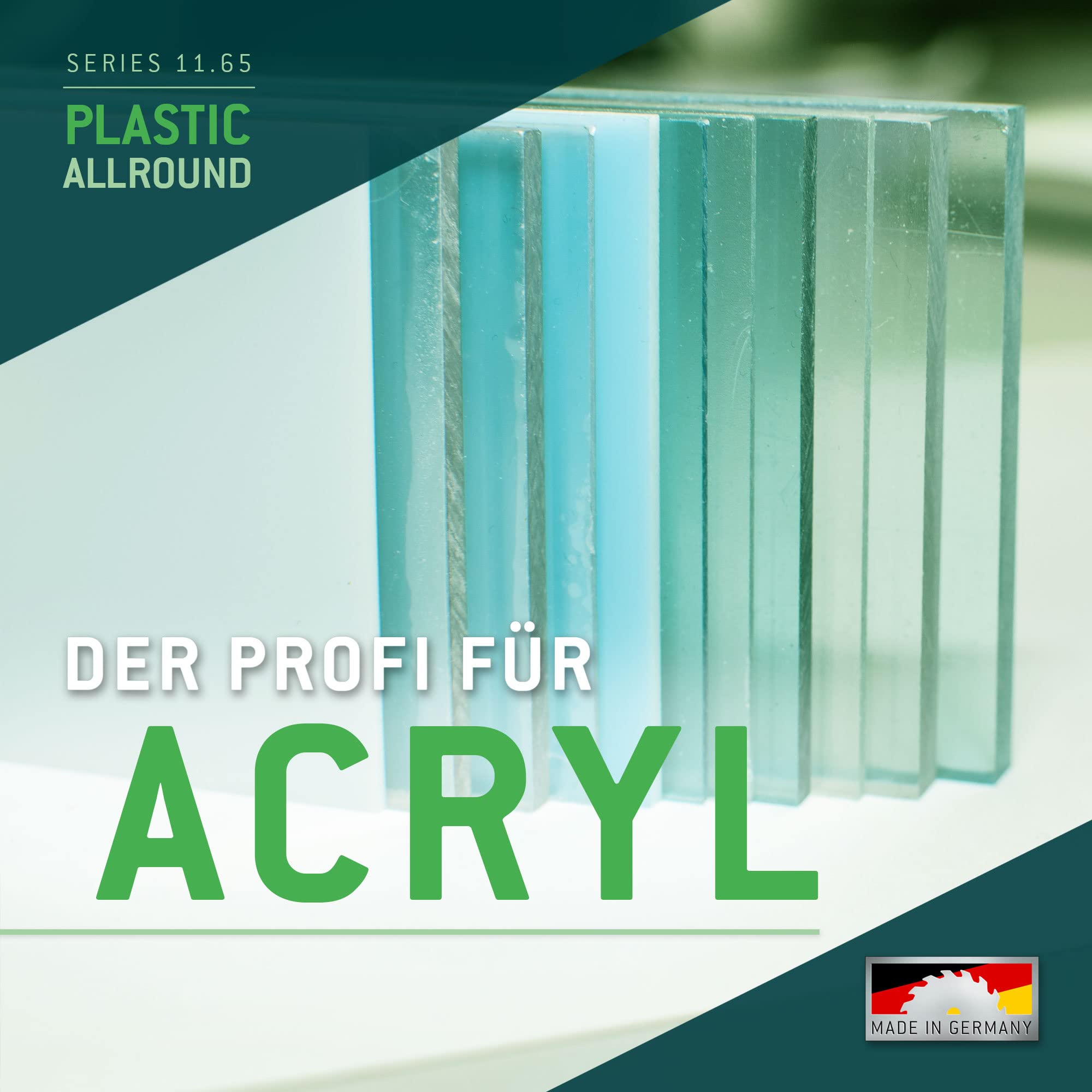 Bayerwald - Lama per sega circolare in metallo duro, Ø 300 mm x 3,2 mm x 30 mm, denti alternati con smussatura (72 denti)