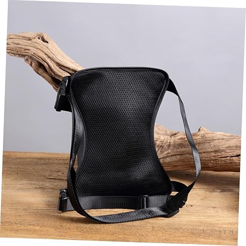 Miniatura 5 de HAPINARY Bolsa de pecho para hombre, bolsa de pierna para hombre, riñonera de moda, bolsa de pierna portátil, paquete de cintura multifuncional,