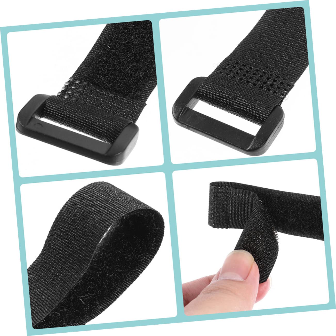 ibasenice 8pcs Bike Nylon Straps for Mountain Fastening Ties Each Secure Your Luggage Essential for Transporting Heavy Loads Easy to Store