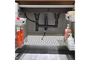 24 x 36 Under-Sink Splash Mat, Durable, Protective and Waterproof for Kitchen Cabinets